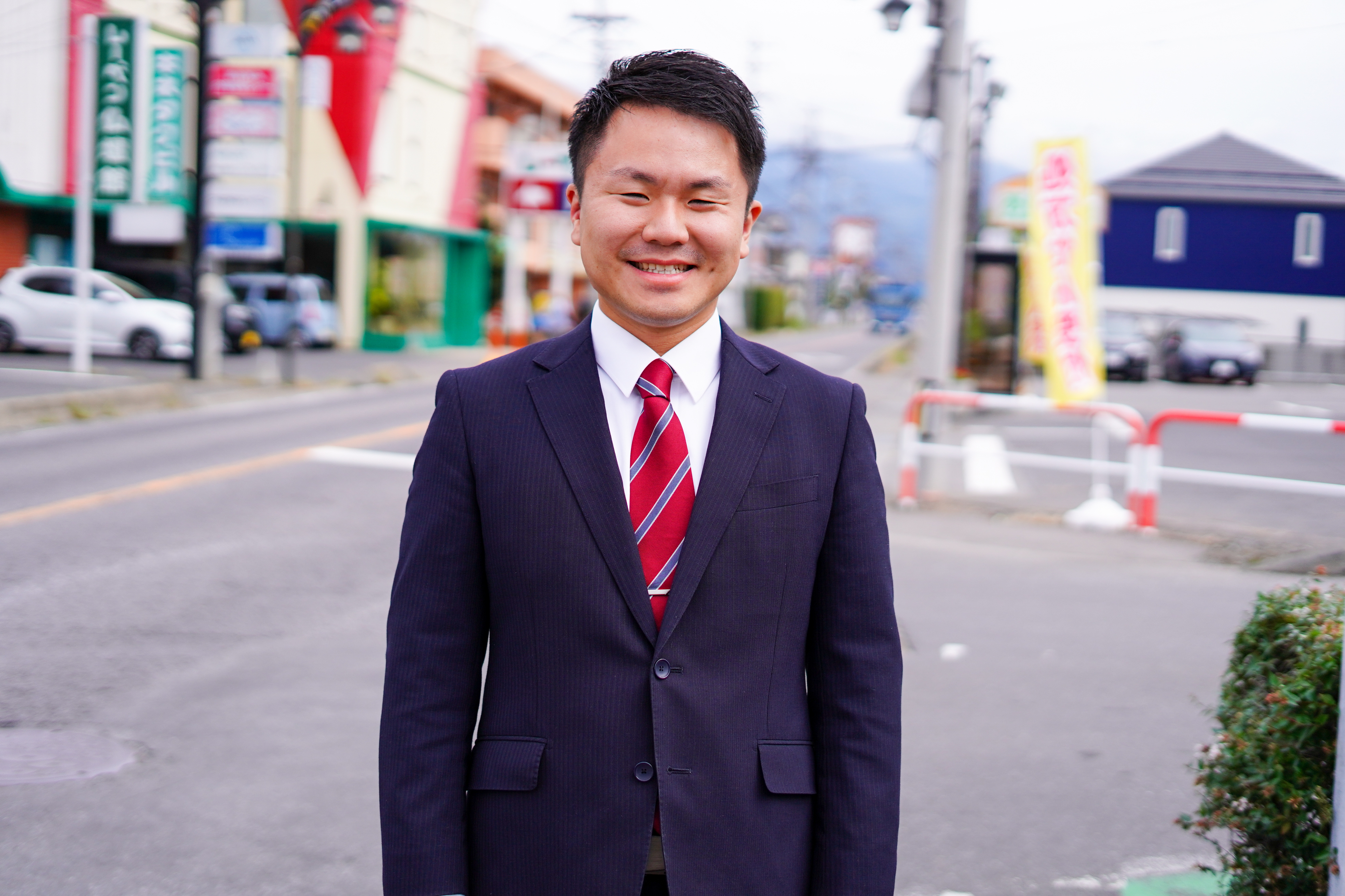 商店街での意見交換